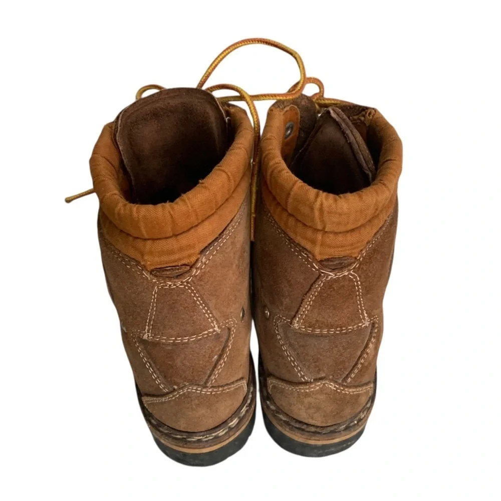 Lowa Brown Leather Hiking Boots Mens 7 Women’s 9